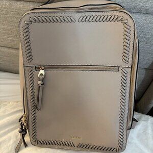 Calpak Kaya 15 inch Laptop Backpack in Stone